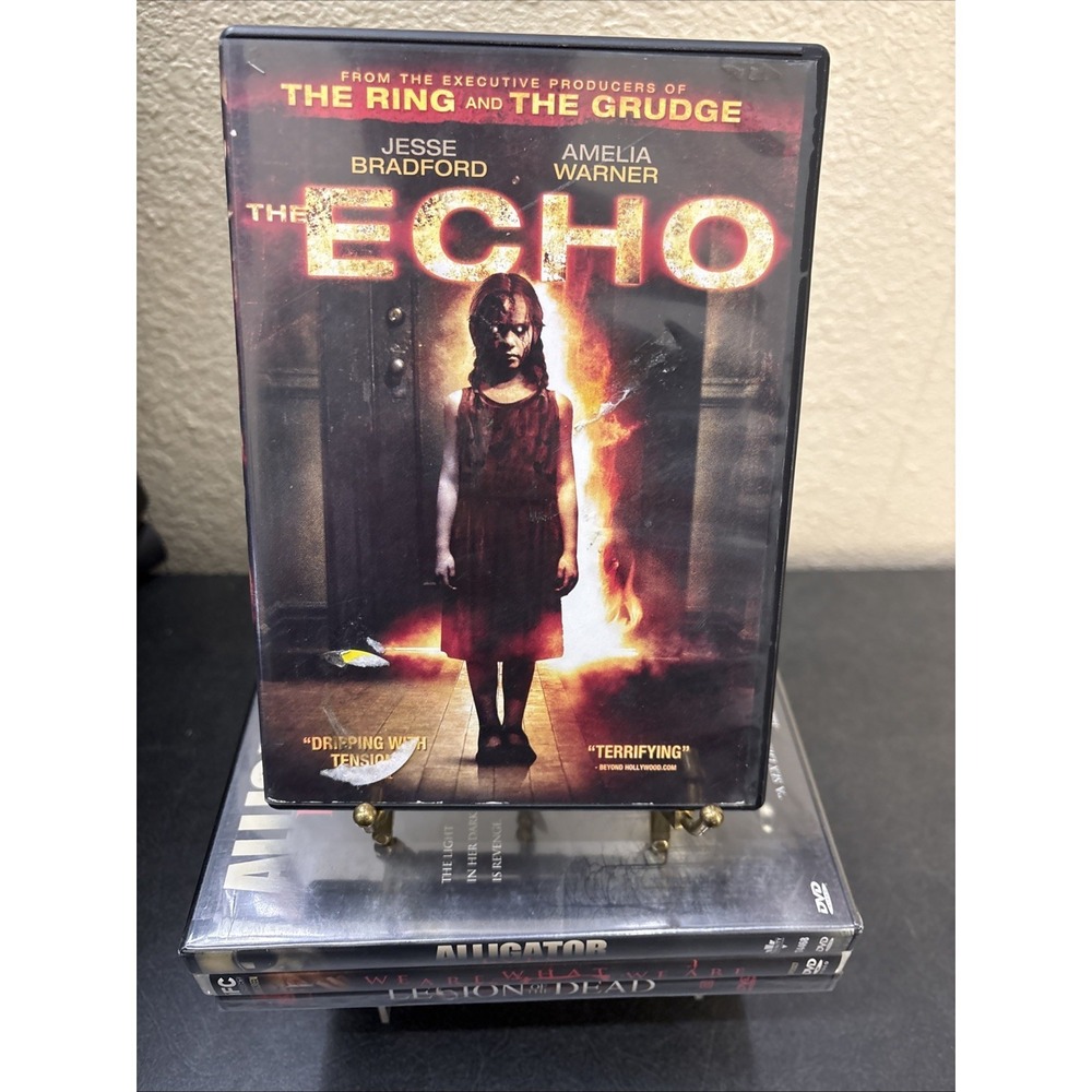 Lot of‎ 4 Horror DVDs~Legion of the Dead~We are what we are~Alligator Eyes~Echo - Picture 2 of 5